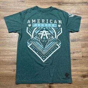 American Fighter Green T Shirt Size C 0 E 6